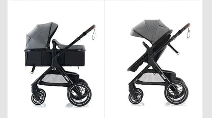 Poussette polyvalente moderne et pratique