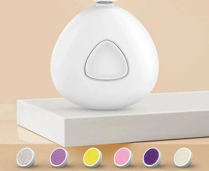 Lime à ongles électrique pour bébé avec 6 embouts