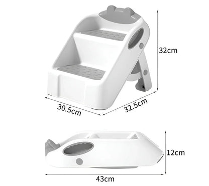 Marche-pied pliable pour enfant