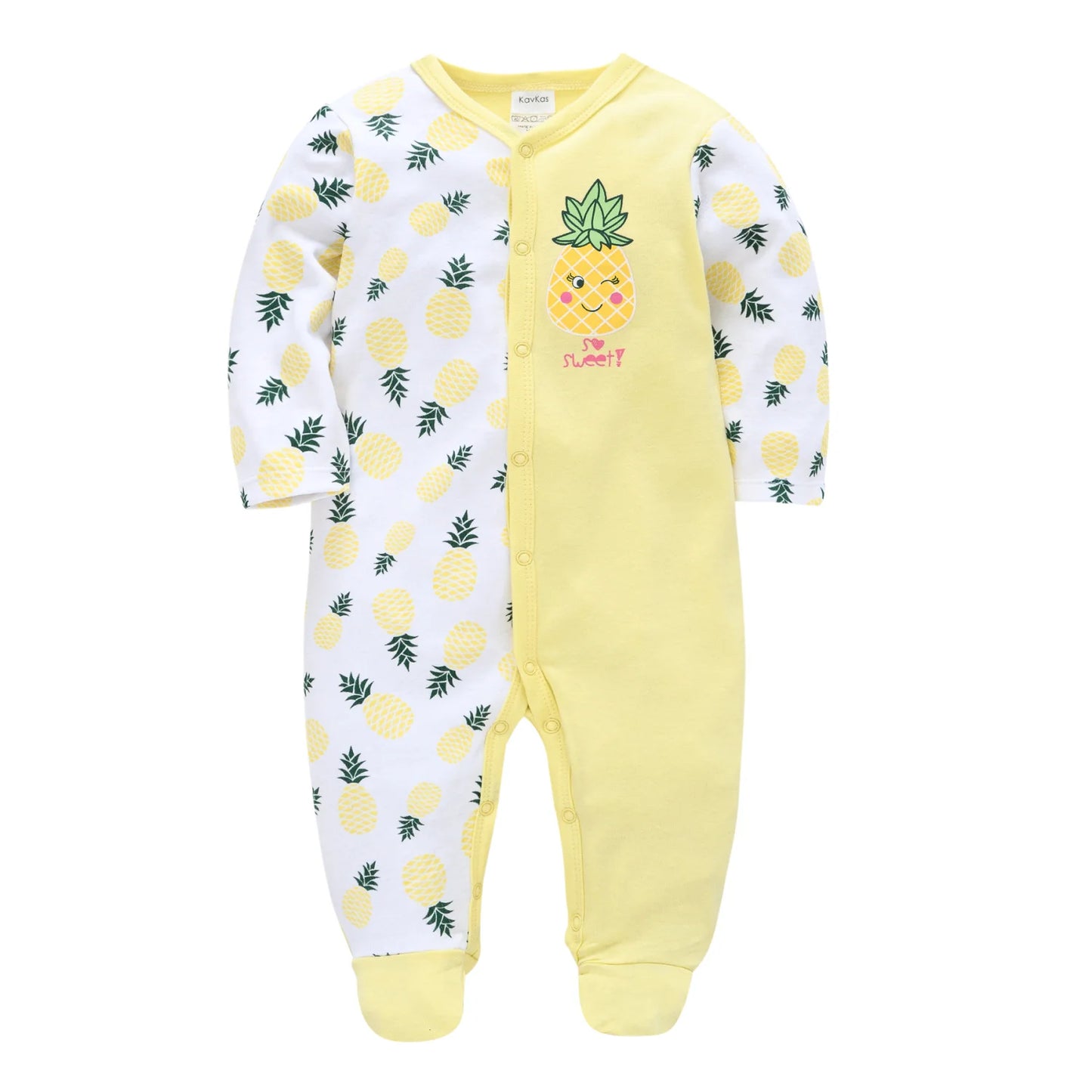 Grenouillères filles en coton