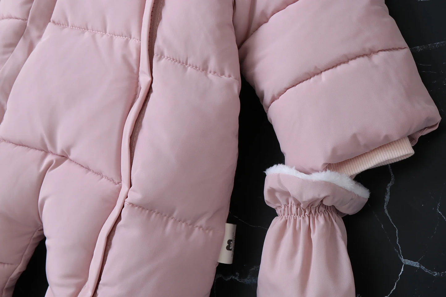Combinaison pilote à doublure polaire à capuche