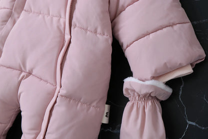 Combinaison pilote à doublure polaire à capuche