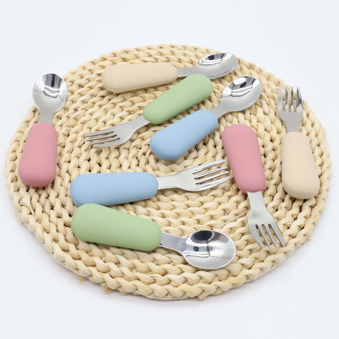 Fourchette et cuillère d'alimentation pour bébé