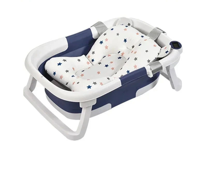 Baignoire pliable pour bébé avec affichage de température