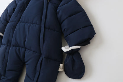 Combinaison pilote à doublure polaire à capuche