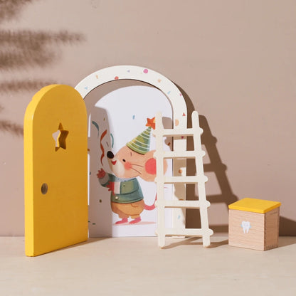 Décoration Porte de la petite souris et boîte à dents