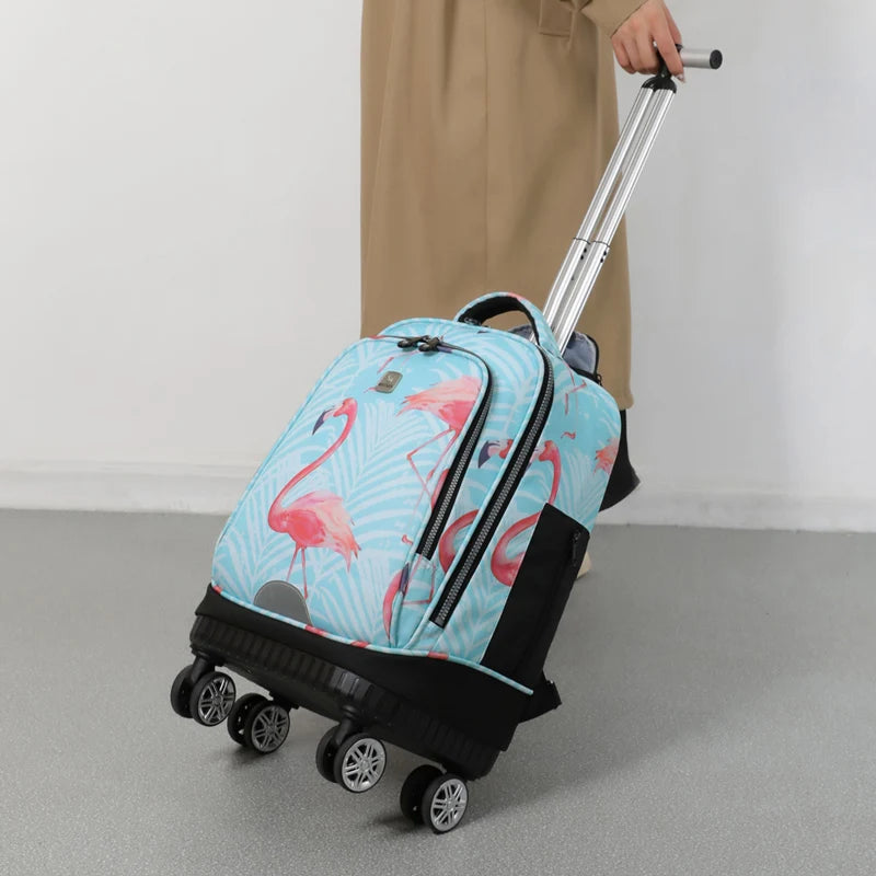 Sac à dos à roulettes