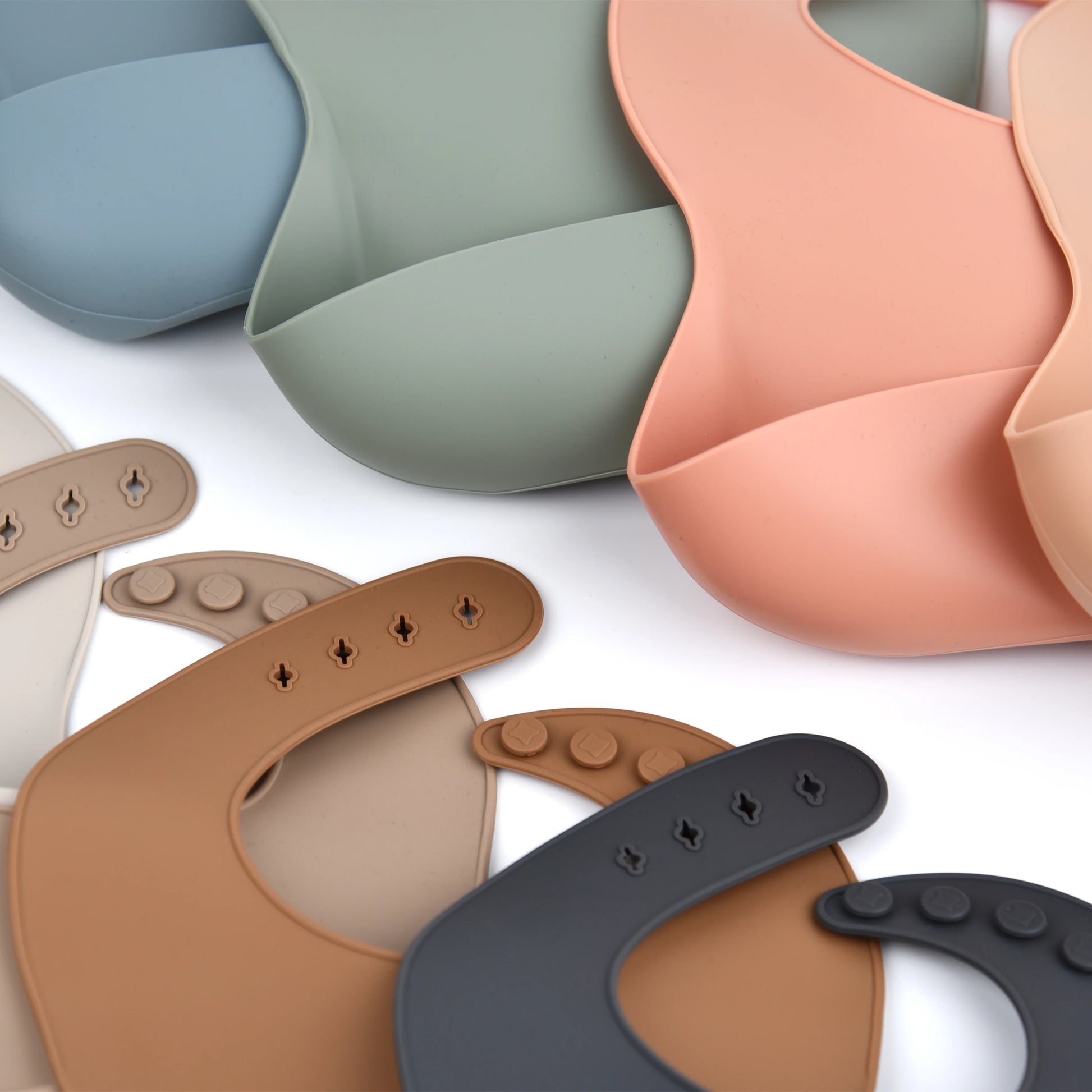 Bavoir souple en silicone