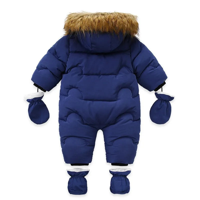 Combinaison pilote à doublure polaire à capuche