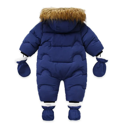Combinaison pilote à doublure polaire à capuche