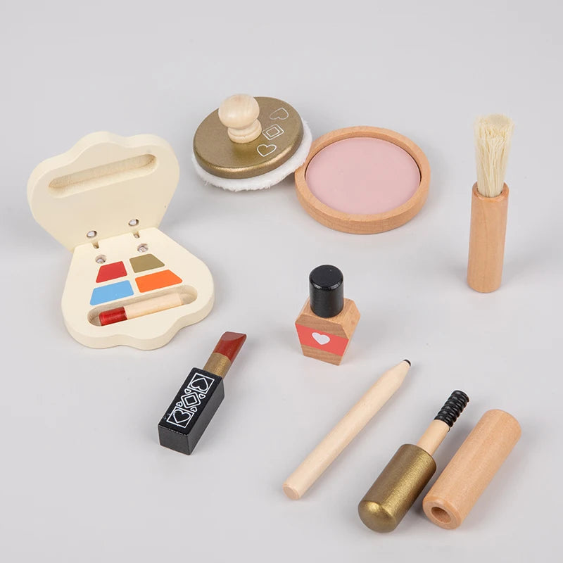 Coffret de Mise en beauté en bois pour enfants