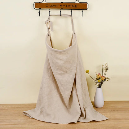 Couverture d'allaitement respirante