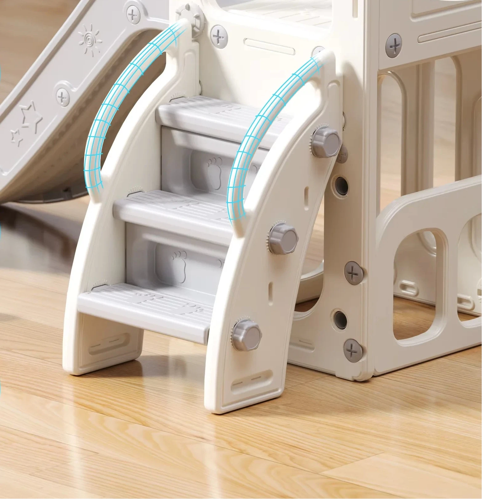 Toboggan multi-activités pour tout-petits Petit Berceau