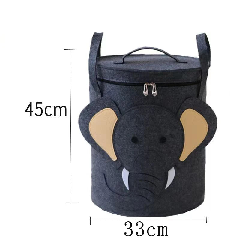 Paniers de rangement pour jouets ou linge pour chambre d'enfant - motifs animaliers