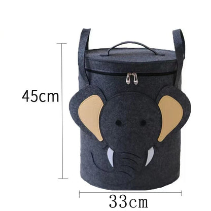 Paniers de rangement pour jouets ou linge pour chambre d'enfant - motifs animaliers