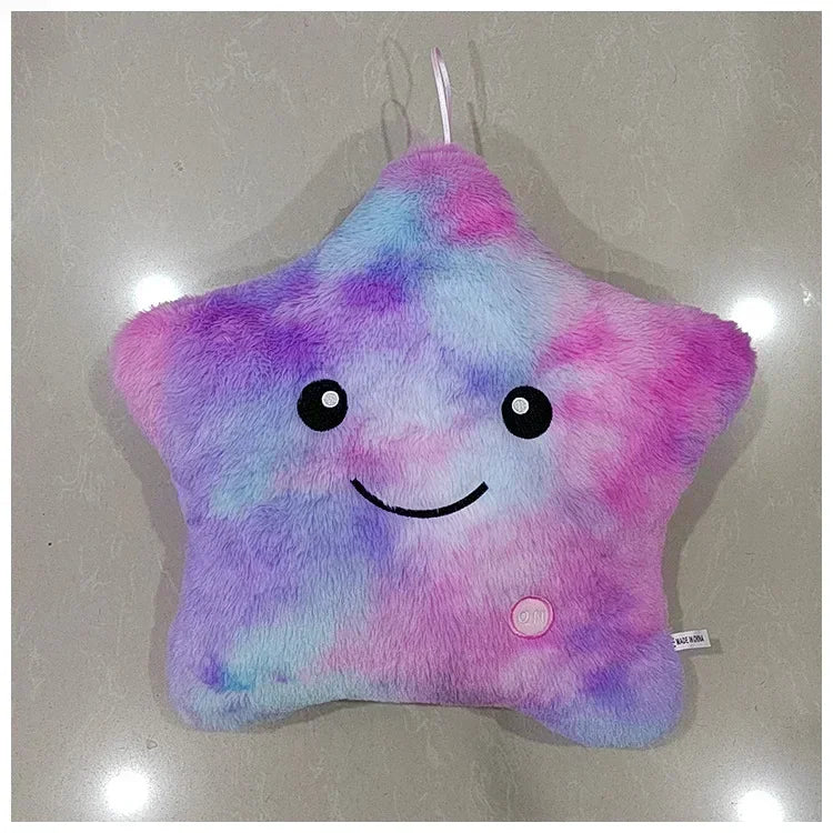 Peluche étoile lumineuse