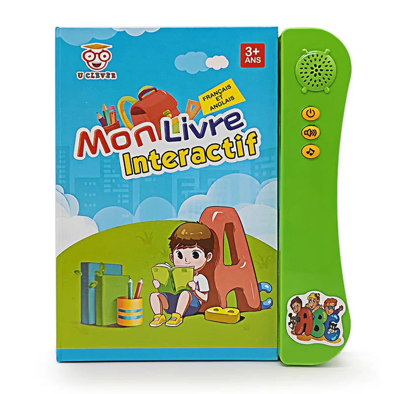 Livre interactif bilingue français et anglais