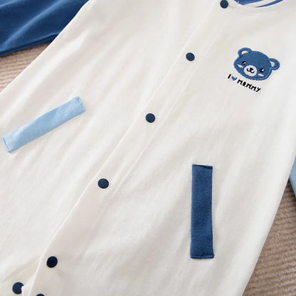 Combinaison pour bébé de 0 à 12 mois en coton doux