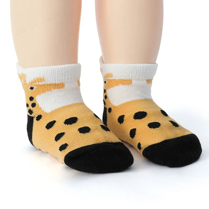 Lot de 6 paires de chaussettes antidérapantes