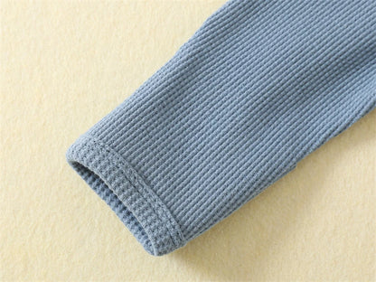 Barboteuse manches longues en coton
