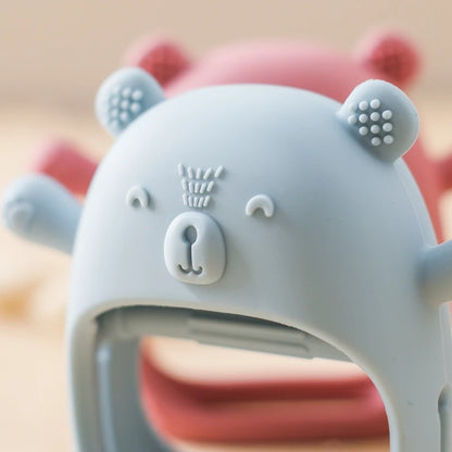 Anneau de dentition en silicone pour bébé