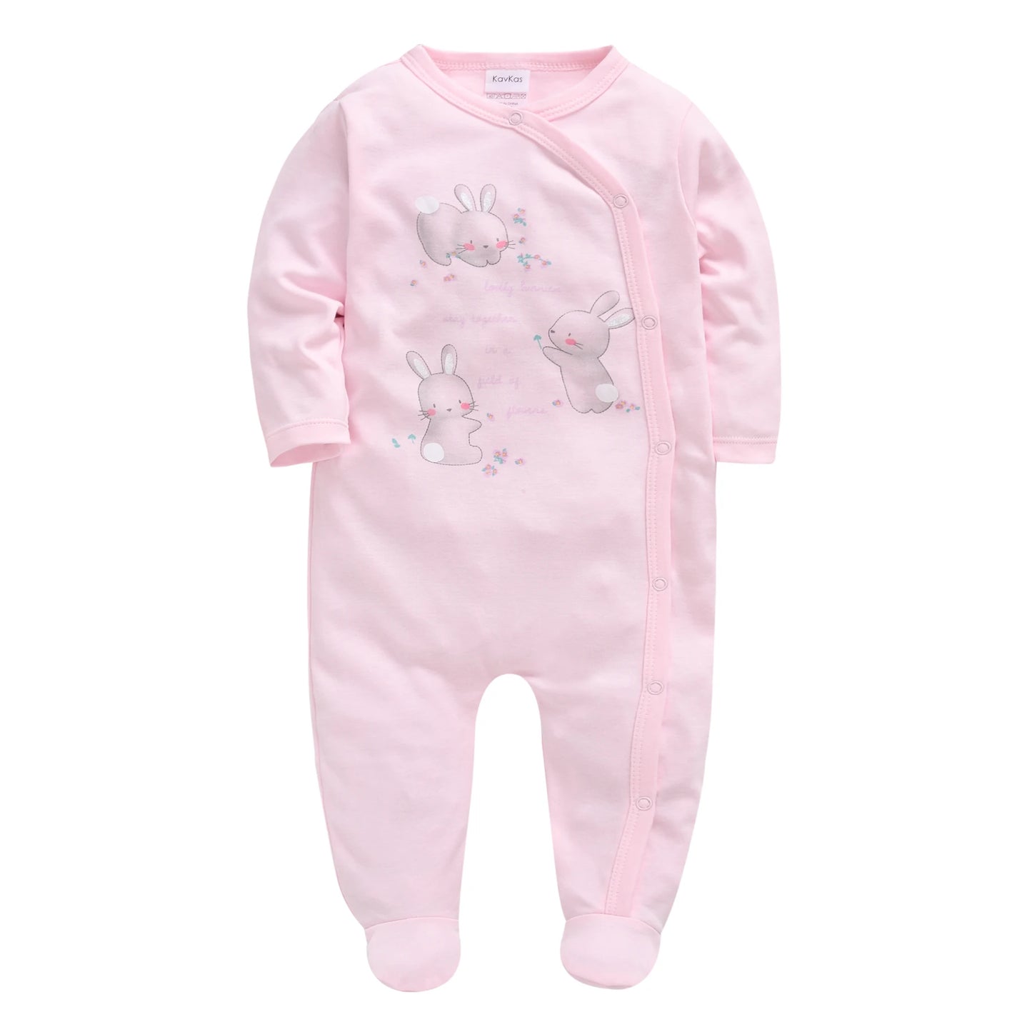 Grenouillères filles en coton