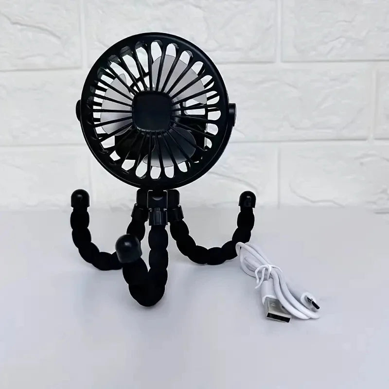 Ventilateur de poussette portable et rechargeable