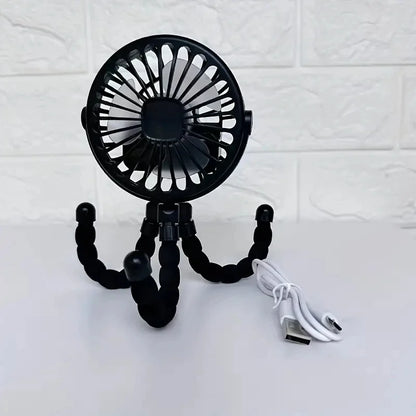 Ventilateur de poussette portable et rechargeable