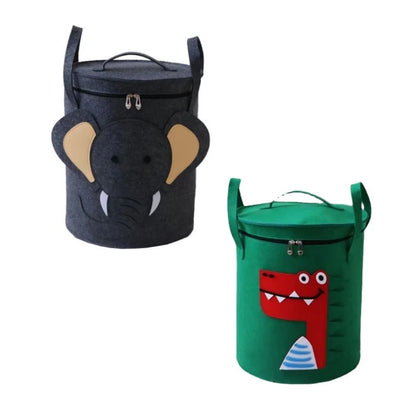 Paniers de rangement pour jouets ou linge pour chambre d'enfant - motifs animaliers