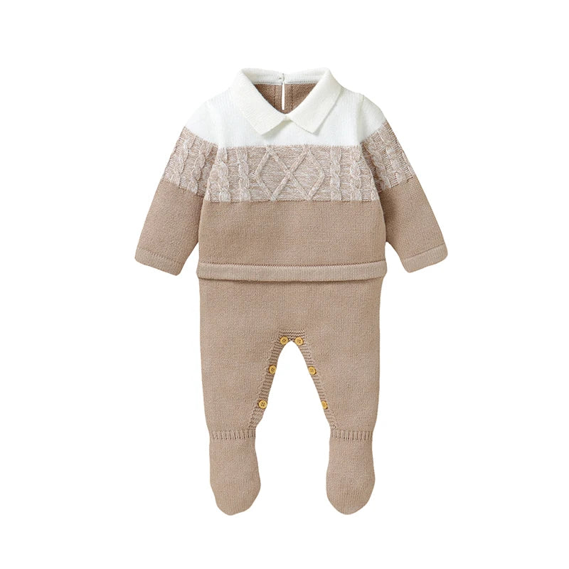 Barboteuse tricot pour bébé