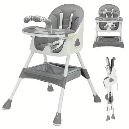 Chaise haute pliable pour bébé de 6 mois et plus