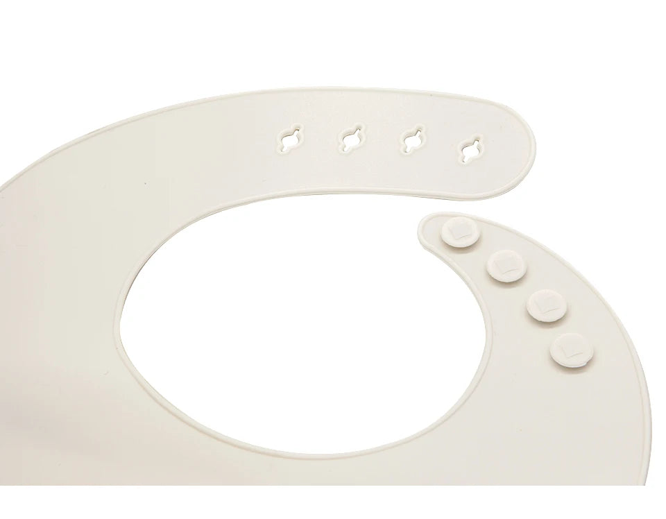 Bavoirs imperméables réglables pour enfants en Silicone souple