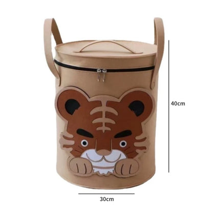 Paniers de rangement pour jouets ou linge pour chambre d'enfant - motifs animaliers