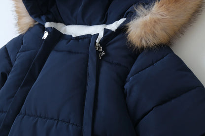 Combinaison pilote à doublure polaire à capuche