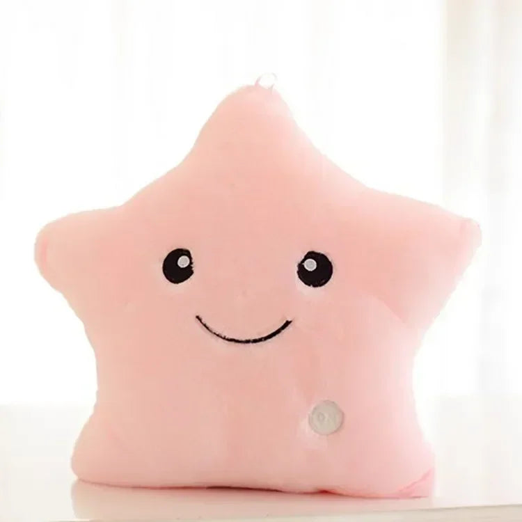 Peluche étoile lumineuse