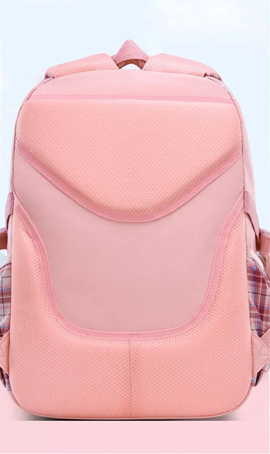 Sac à dos à carreaux ergonomique