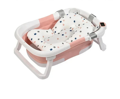 Baignoire pliable pour bébé avec affichage de température