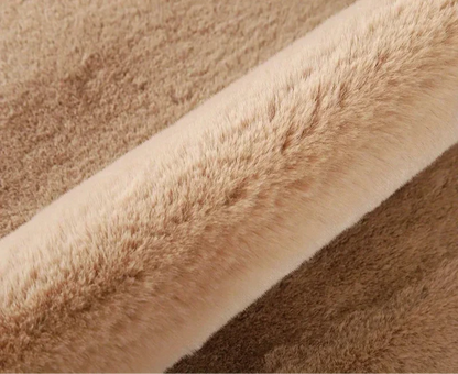 Tapis Super doux en forme d'ours et couleurs douces