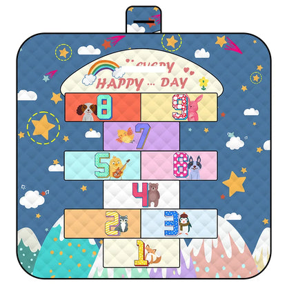 Tapis de pique-nique portable, pliable et imperméable motifs originaux