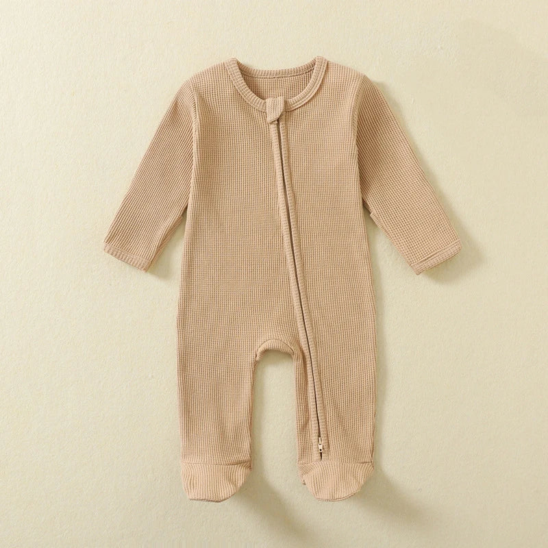 Barboteuse manches longues en coton