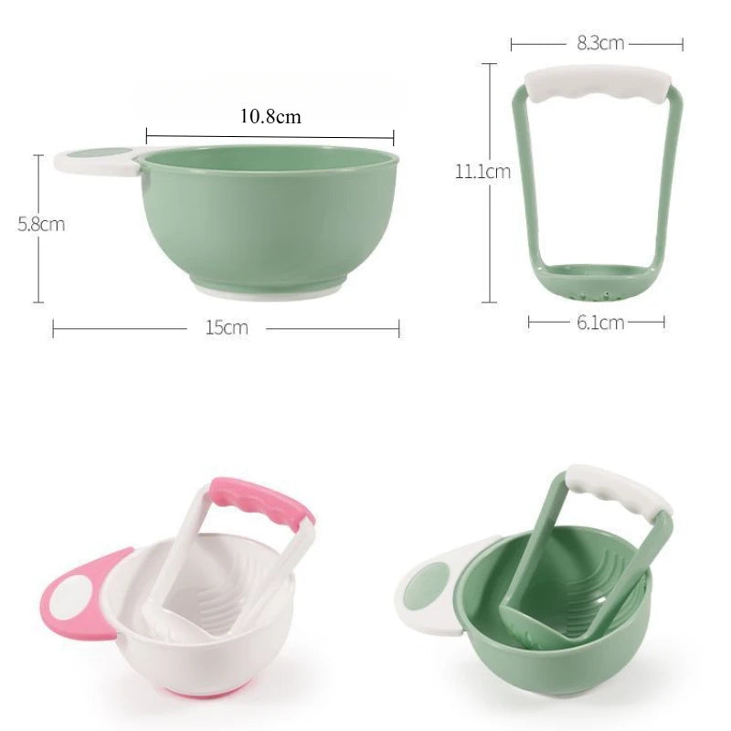 Bol presse-aliments pour tout-petits