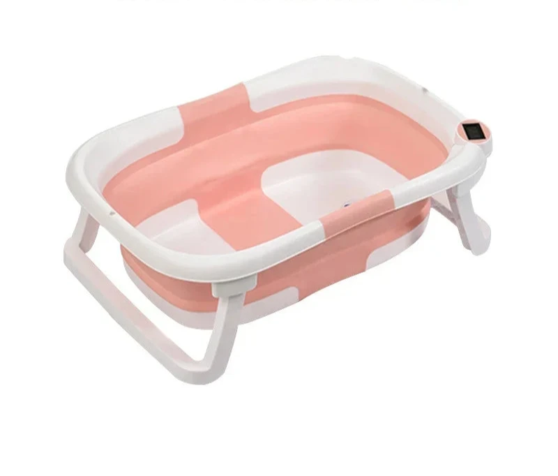 Baignoire pliable pour bébé avec affichage de température