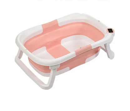 Baignoire pliable pour bébé avec affichage de température