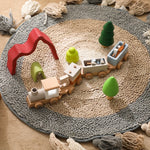 Train en bois