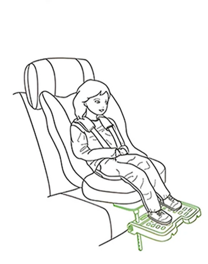 Repose-pieds réglable pour siège de voiture ou pour poussette