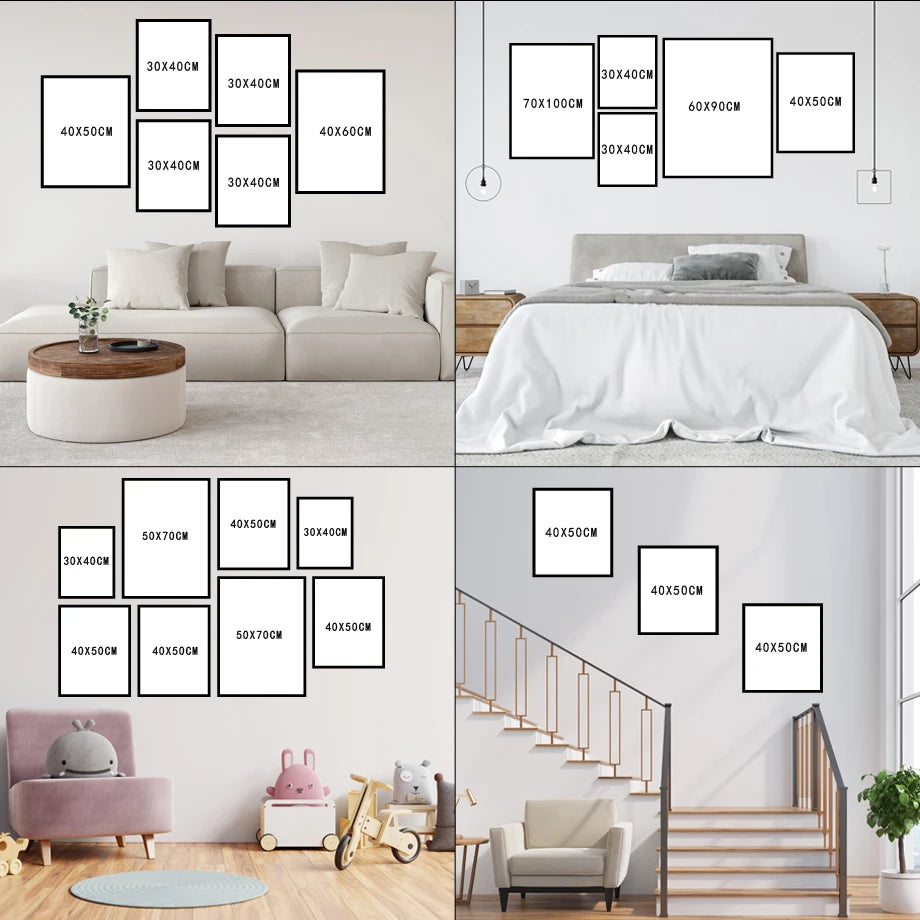 Toile d'art mural pour chambre d'enfant