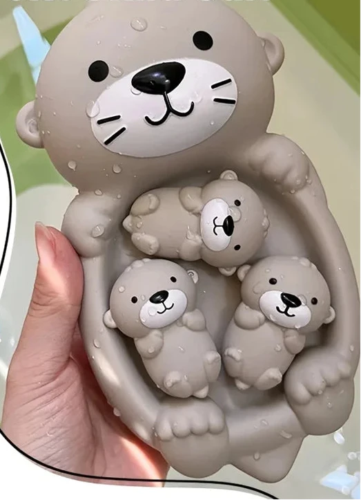 Jouet de Bain flottant pour enfants, Loutre ou Phoque