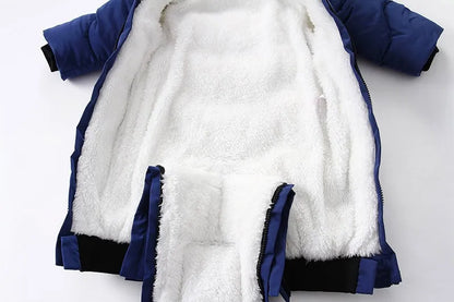 Combinaison pilote à doublure polaire à capuche
