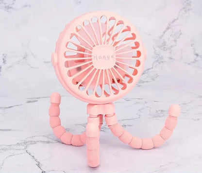 Ventilateur de poussette portable et rechargeable