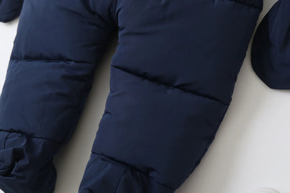 Combinaison pilote à doublure polaire à capuche